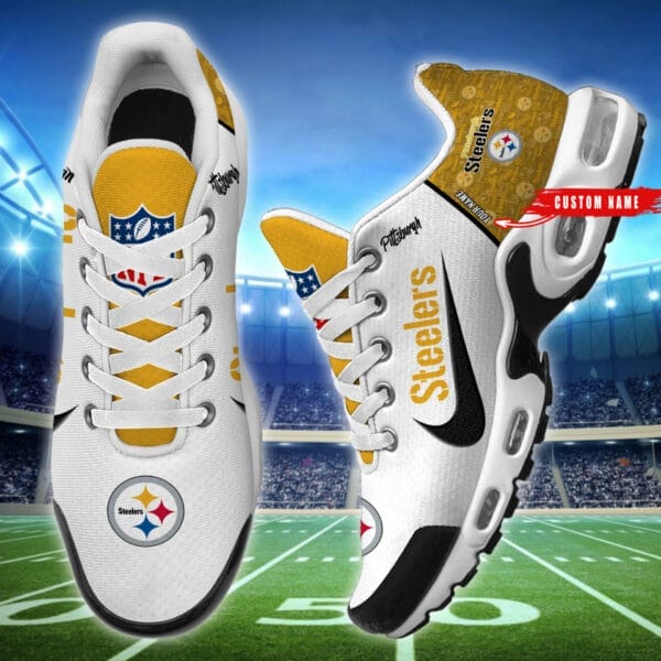 Pittsburgh Steelers Personalized Plus T-N Youth Sneakers AMCTNS0024 - Image 3