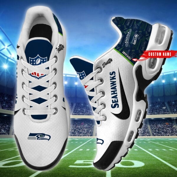 Seattle Seahawks Personalized Plus T-N Youth Sneakers AMCTNS0121 - Image 4