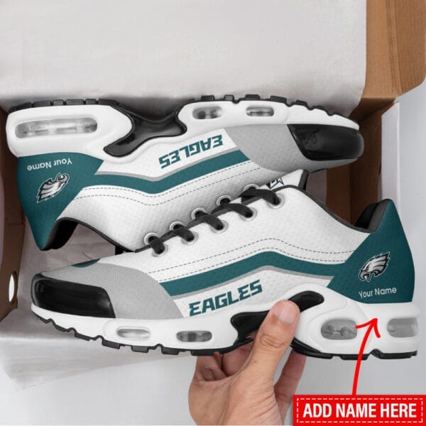 Philadelphia Eagles Personalized Plus T-N Youth Sneakers AMCTNS0038 - Image 4