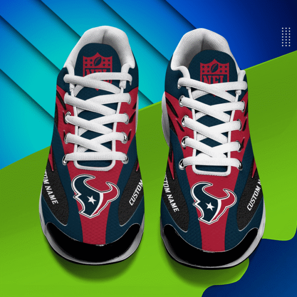 Houston Texans Personalized Plus T-N Youth Sneakers AMCTNS0090 - Image 4