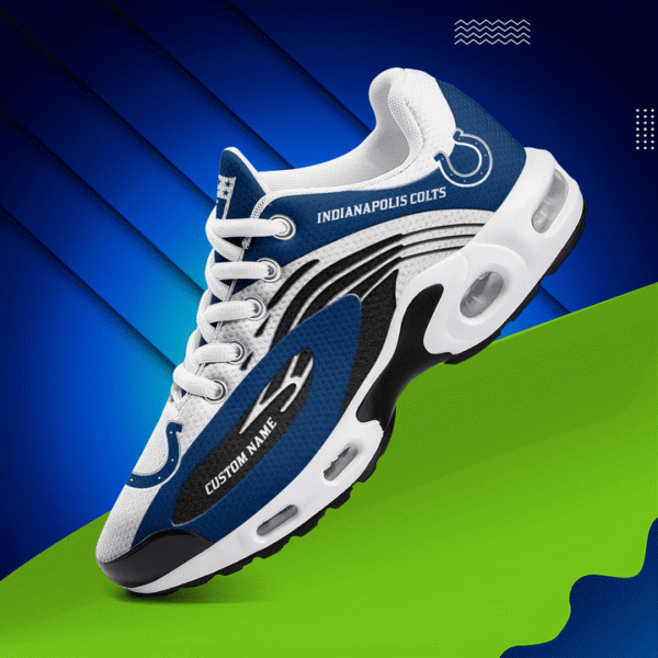 Indianapolis Colts Personalized Plus T-N Youth Sneakers AMCTNS0092 - Image 2