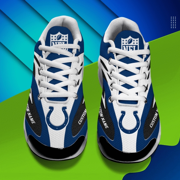 Indianapolis Colts Personalized Plus T-N Youth Sneakers AMCTNS0092 - Image 4