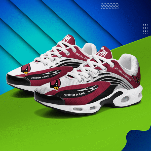 Arizona Cardinals Personalized Plus T-N Youth Sneakers AMCTNS0093 - Image 3