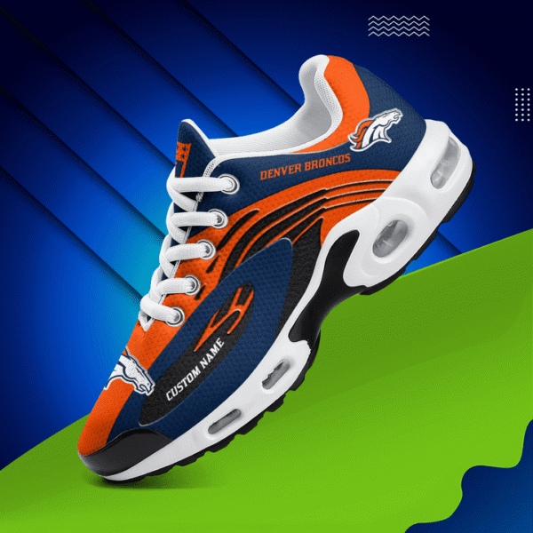 Denver Broncos Personalized Plus T-N Youth Sneakers AMCTNS0091 - Image 2
