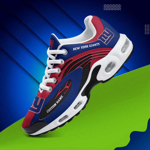 New York Giants Personalized Plus T-N Youth Sneakers AMCTNS0087 - Image 2