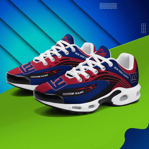 New York Giants Personalized Plus T-N Youth Sneakers AMCTNS0087 - Image 3