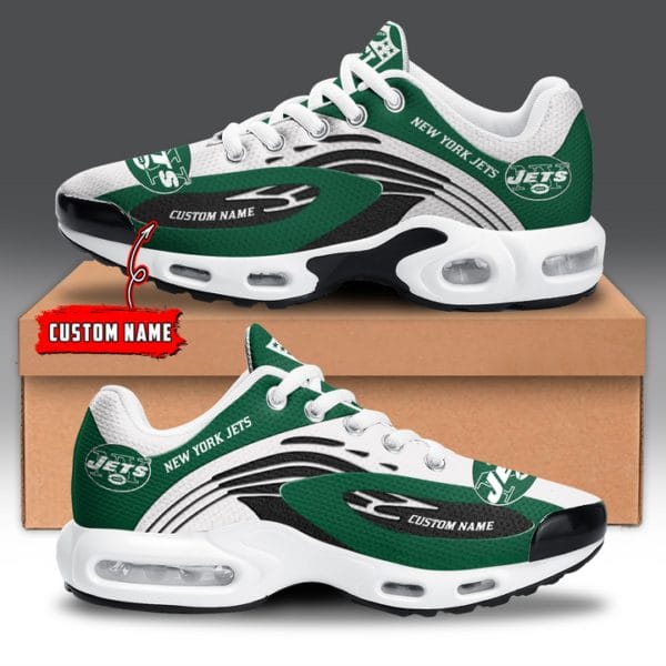 New York Jets Personalized Plus T-N Youth Sneakers AMCTNS0124