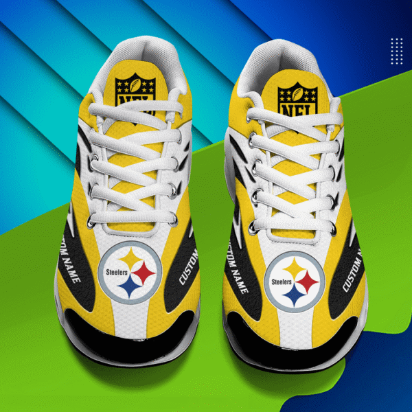 Pittsburgh Steelers Personalized Plus T-N Youth Sneakers AMCTNS0027 - Image 4