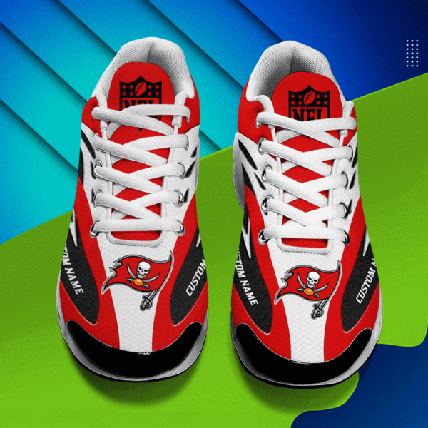 Tampa Bay Buccaneers Personalized Plus T-N Youth Sneakers AMCTNS0035 - Image 4