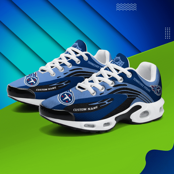 Tennessee Titans Personalized Plus T-N Youth Sneakers AMCTNS0120 - Image 3