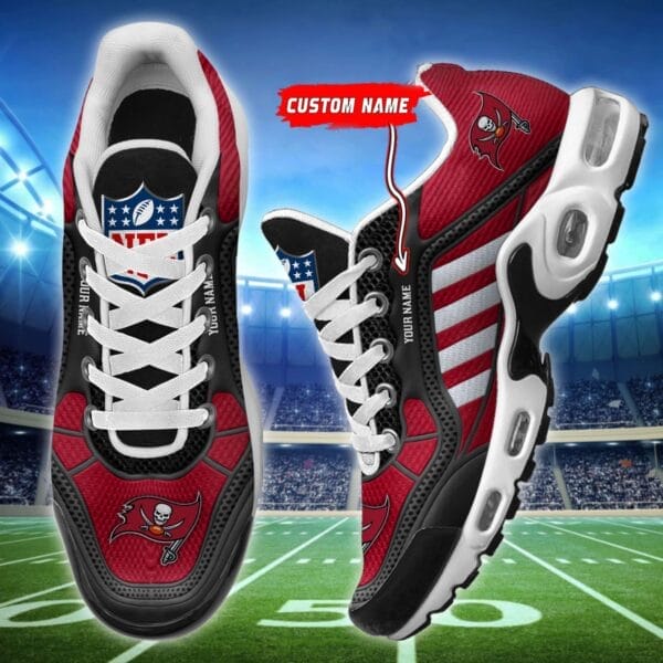 Tampa Bay Buccaneers Personalized Plus T-N Youth Sneakers AMCTNS0037 - Image 2