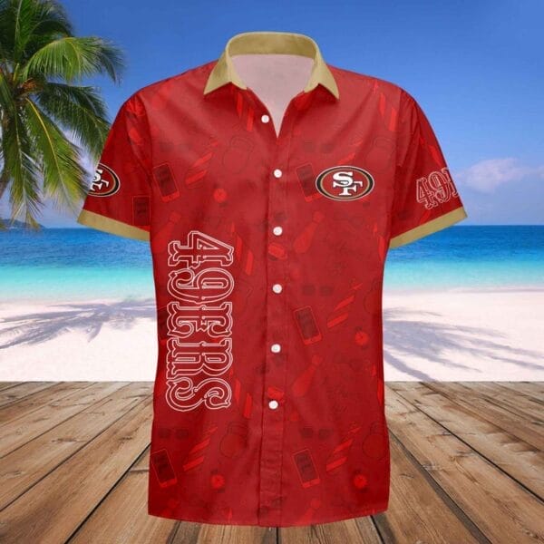 San Francisco 49ers Personalized Button Shirt Father's Day New AMCBTS000008 - Image 2