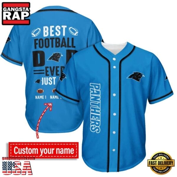 Houston Texans Best Dad Ever New Design Baseball Jersey Shirt AMCBJS000029 - Image 8