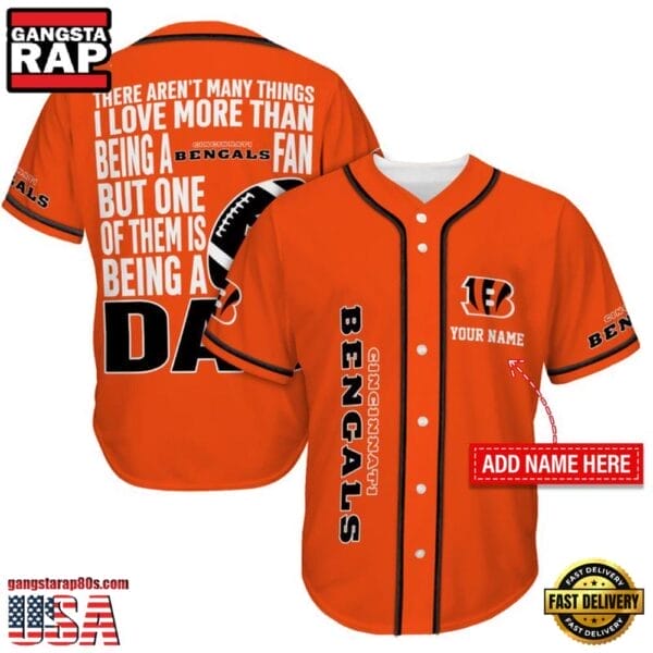 Green Bay Packers I Love Being A Dad Father’s Day New Design Baseball Jersey Shirt AMCBJS000026 - Image 10