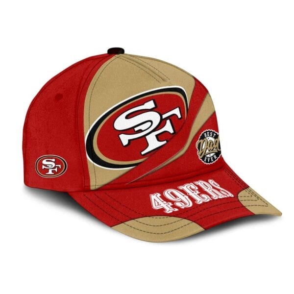 San Francisco 49ers Personalized Limited Edition Classic Cap Gift For Father's Day AMCCAP000034 - Image 2
