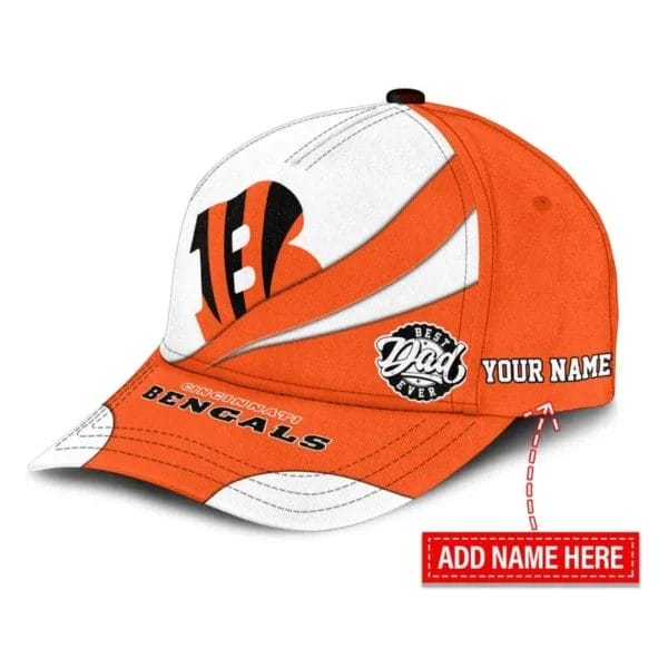 Cincinnati Bengals Personalized Limited Edition Classic Cap Gift For Father's Day AMCCAP000036 - Image 3