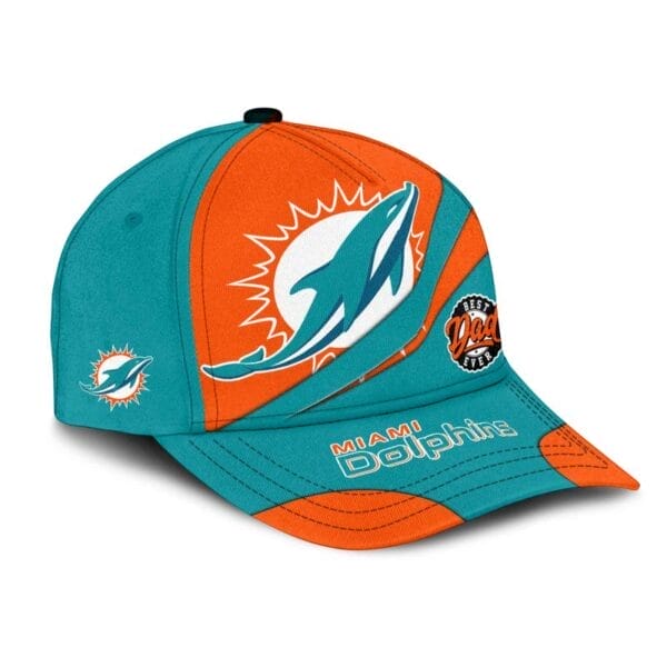 Miami Dolphins Personalized Limited Edition Classic Cap Gift For Father's Day AMCCAP000037 - Image 2