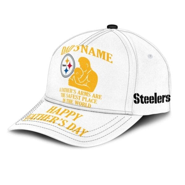 Pittsburgh Steelers Personalized Limited Edition Classic Cap Gift For Father's Day AMCCAP000030 - Image 3