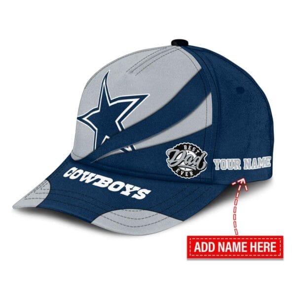 Dallas Cowboys Personalized Limited Edition Classic Cap Gift For Father's Day AMCCAP000039 - Image 3