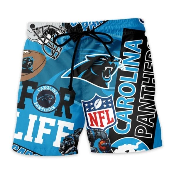 Carolina Panthers Custom Limited Edition For Life Hawaiian Shirt and Shorts AMCHWSS000256 - Image 4