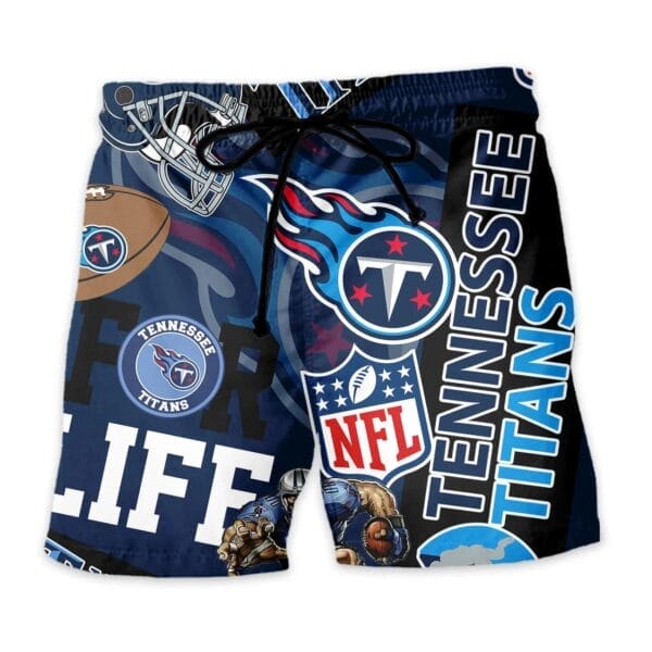 Tennessee Titans Custom Limited Edition For Life Hawaiian Shirt and Shorts AMCHWSS000266 - Image 3