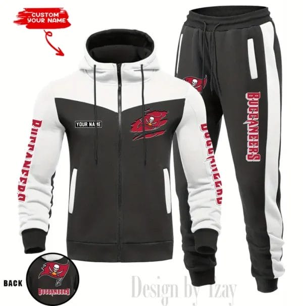 Tampa Bay Buccaneers Customized Drawstring Hooded Tracksuit AMCCLG000917 - Image 5