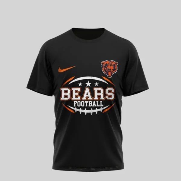 Chicago Bears Premium NFL x Harley Davidson 3D T-shirt AMCCLG000823 - Image 3