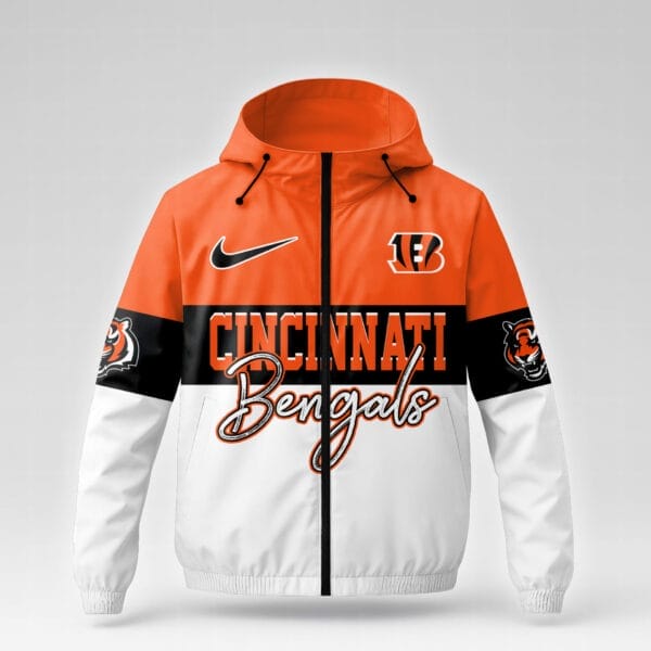 Cincinnati Bengals Premium NFL Fan Pride Windbreaker Jacket AMCCLG000790 - Image 2