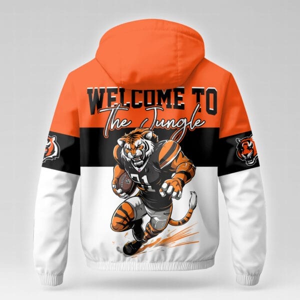 Cincinnati Bengals Premium NFL Fan Pride Windbreaker Jacket AMCCLG000790 - Image 3