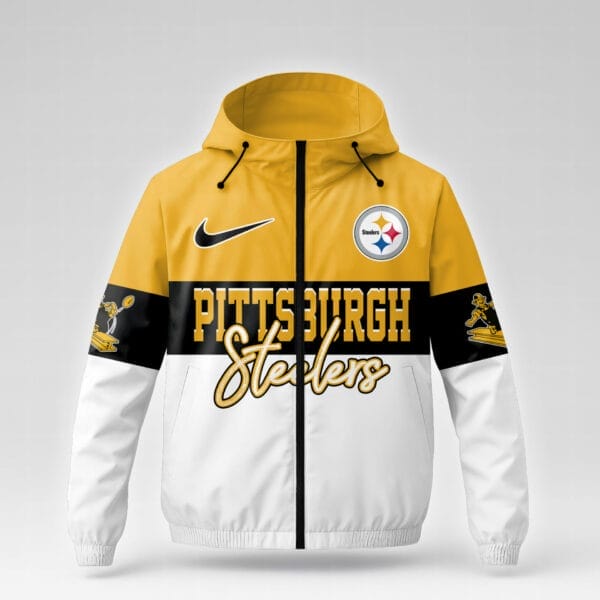 Pittsburgh Steelers Premium NFL Fan Pride Windbreaker Jacket AMCCLG000788 - Image 2