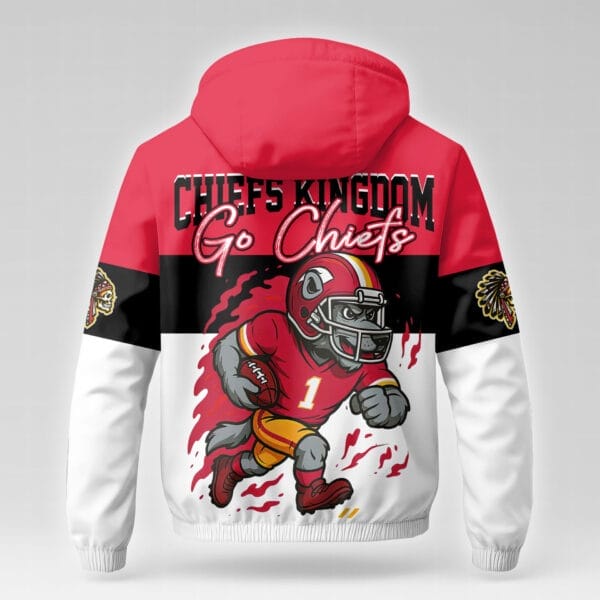 Kansas City Chiefs Premium NFL Fan Pride Windbreaker Jacket AMCCLG000786 - Image 3