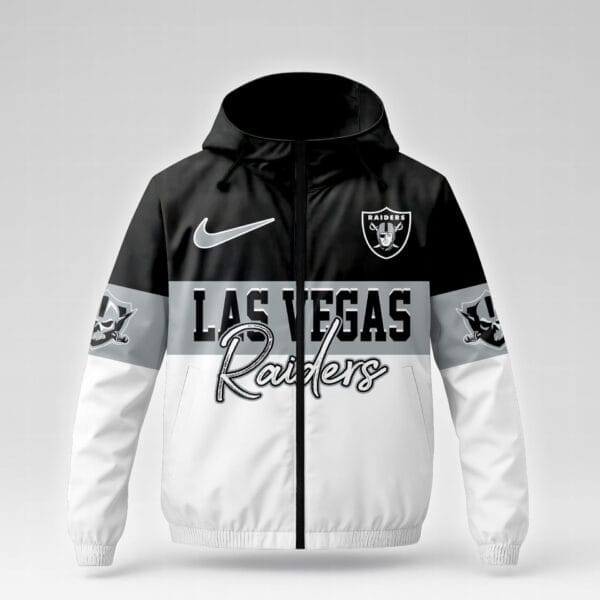 Las Vegas Raiders Premium NFL Fan Pride Windbreaker Jacket AMCCLG000785 - Image 2