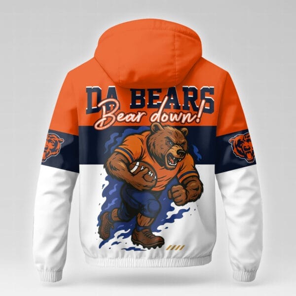 Chicago Bears Premium NFL Fan Pride Windbreaker Jacket AMCCLG000781 - Image 3