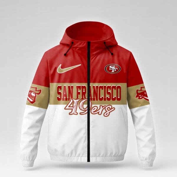 San Francisco 49ers Premium NFL Fan Pride Windbreaker Jacket AMCCLG000780 - Image 2