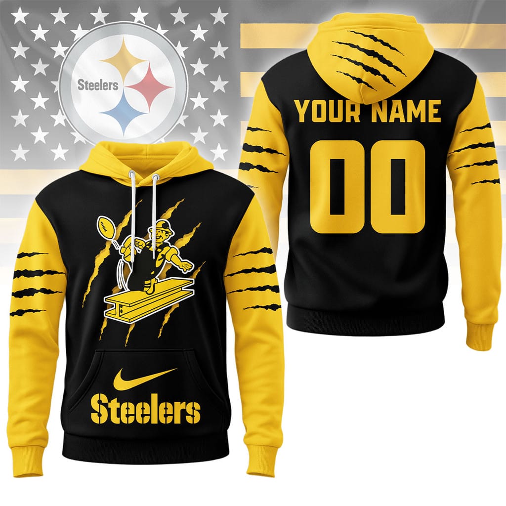 Pittsburgh Steelers | Premium NFL Fan Pride Claw Hoodie AMCCLG001003