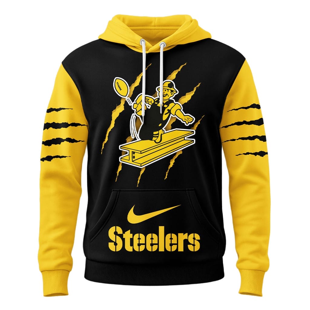 Pittsburgh Steelers | Premium NFL Fan Pride Claw Hoodie AMCCLG001003 - Image 2