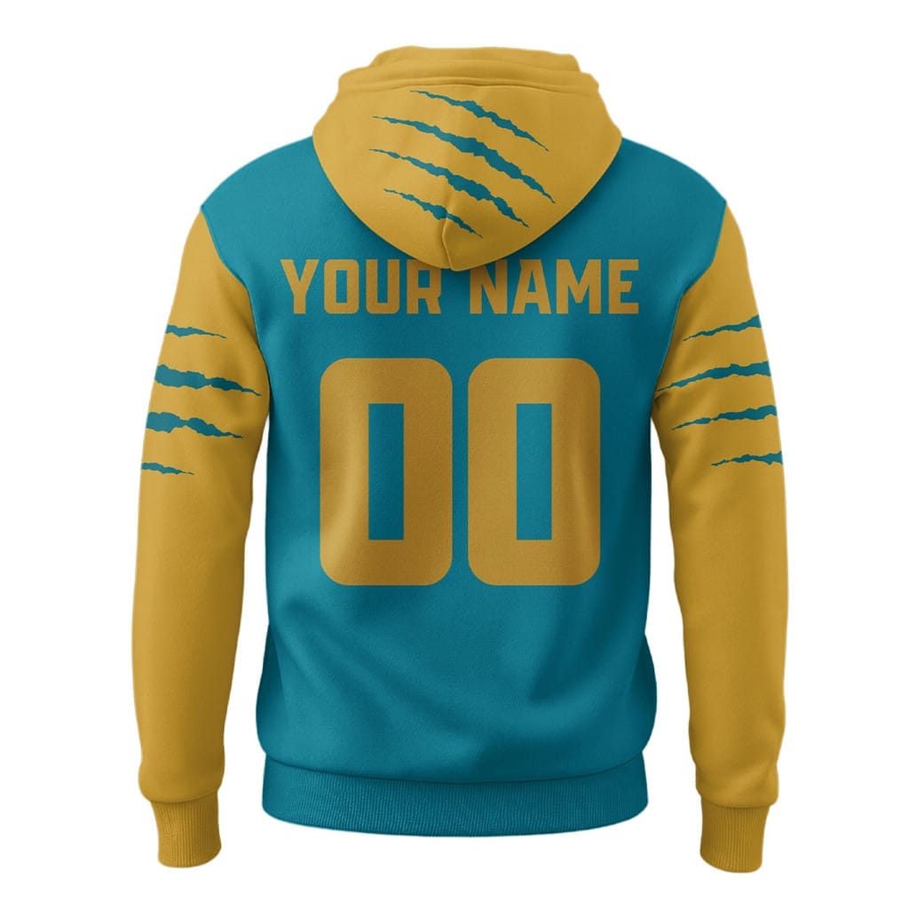Jacksonville Jaguars | Premium NFL Fan Pride Claw Hoodie AMCCLG000968 - Image 3