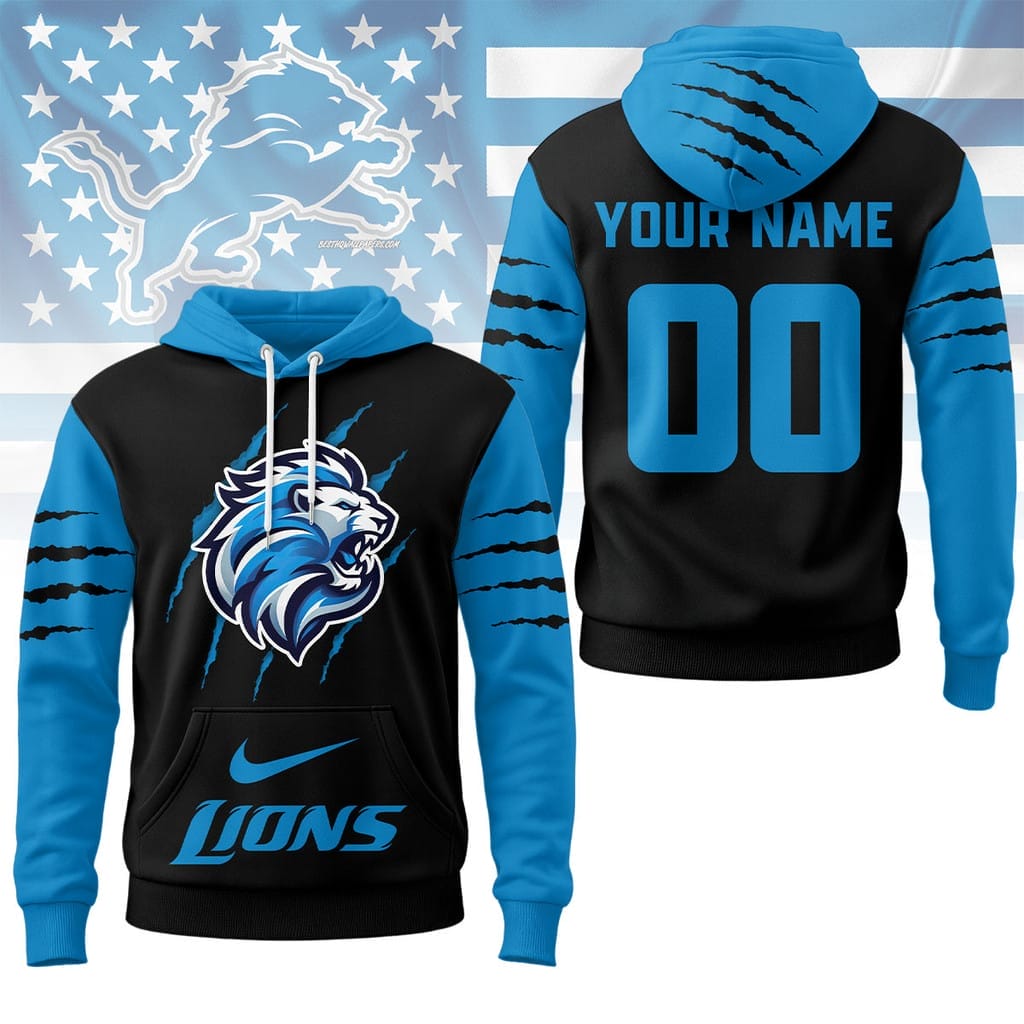 Detroit Lions | Premium NFL Fan Pride Claw Hoodie AMCCLG000956
