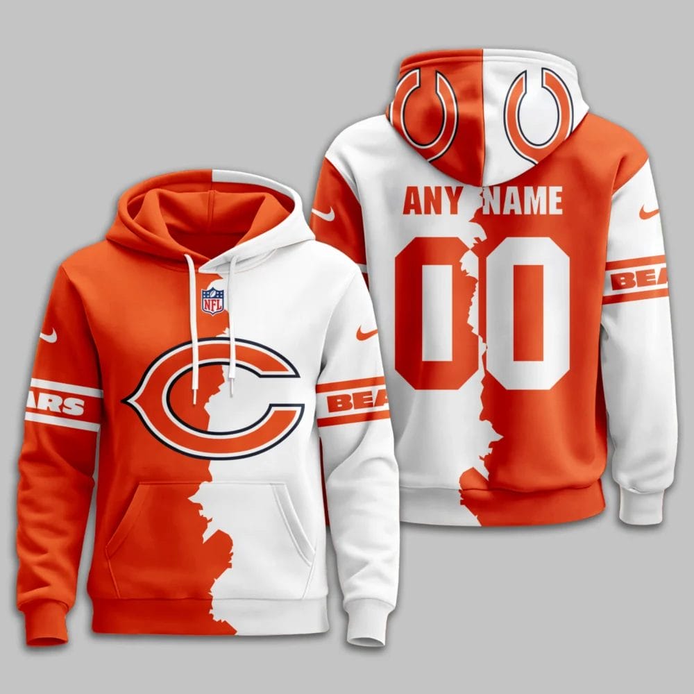 Chicago Bears | Premium Victory Split Hoodie AMCCLG000939 - Image 2
