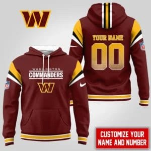 Washington Commanders | Premium NFL Customized Hoodie AMCCLG001017