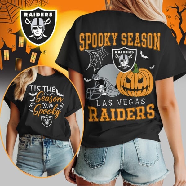 Las Vegas Raiders | Premium Spooky Season Women Shirt AMCCLG000502