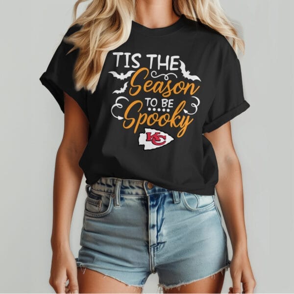 Kansas City Chiefs | Premium Spooky Season Women Shirt AMCCLG000500 - Image 2