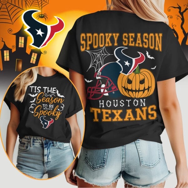Houston Texans | Premium Spooky Season Women Shirt AMCCLG000496