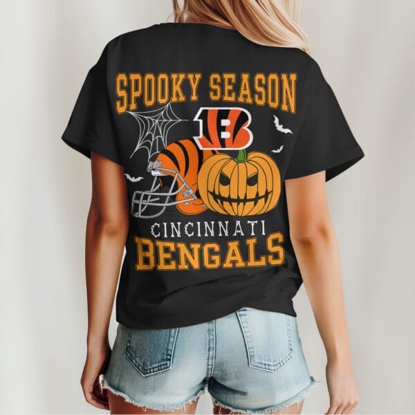 Carolina Panthers | Premium Spooky Season Women Shirt AMCCLG000480 - Image 3