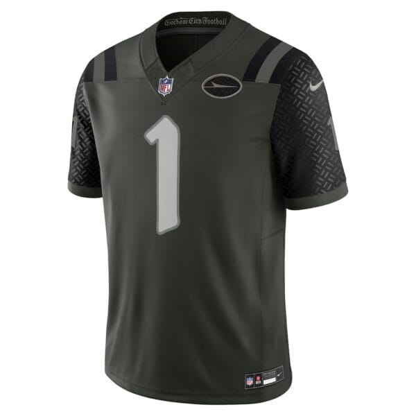 New York Jets Ahmad Sauce Gardner 2025 Rivalries Football Jersey AMCCLG000581 - Image 2
