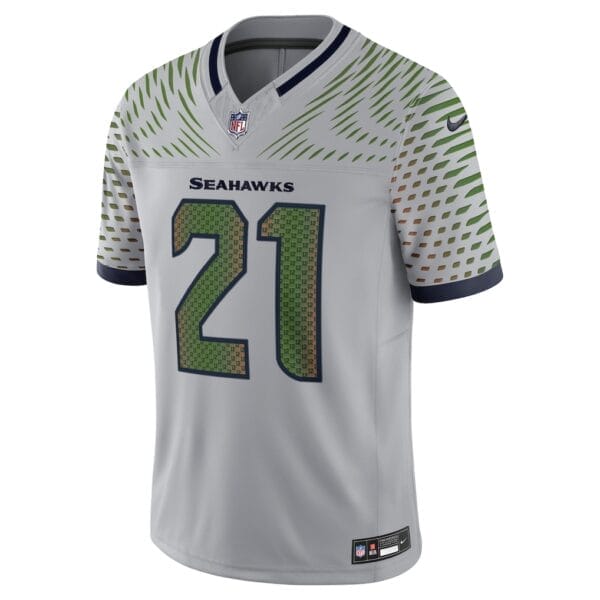 Seattle Seahawks Devon Witherspoon 2025 Rivalries Football Jersey AMCCLG000593 - Image 2