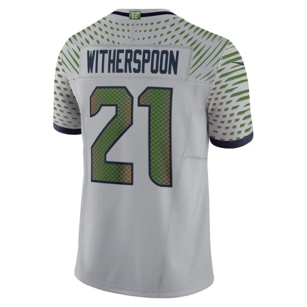 Seattle Seahawks Devon Witherspoon 2025 Rivalries Football Jersey AMCCLG000593 - Image 3