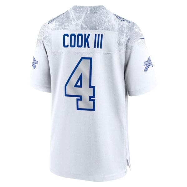 Buffalo Bills James Cook III 2025 Rivalries Football Jersey AMCCLG000561 - Image 3