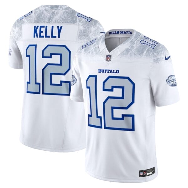 Buffalo Bills Jim Kelly 2025 Rivalries Player Limited Football Jersey AMCCLG000562