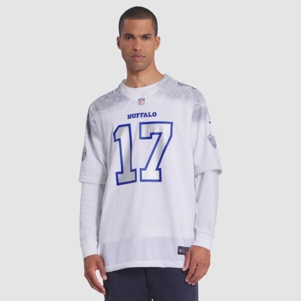 Buffalo Bills Josh Allen 2025 Rivalries Football Jersey AMCCLG000564 - Image 3